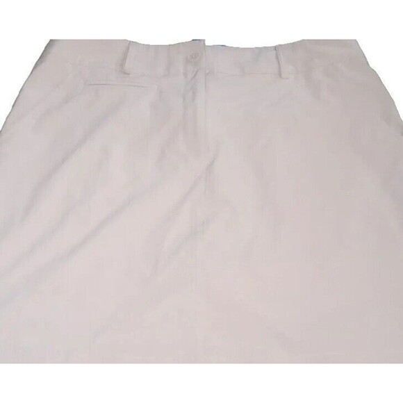 Jones New York Women's Mini Skirt Back Zip  SZ 8 Cream Color - Picture 4 of 8